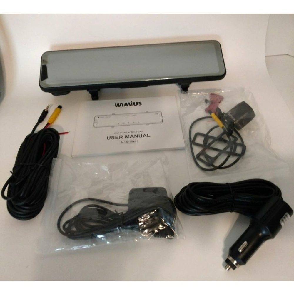 WIMIUS M12 Mirror Dash Cam for Cars
